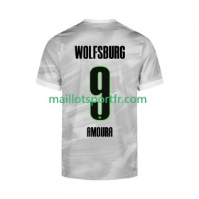 Maillot de Foot VfL Wolfsburg Mohamed Amoura 9 Exterieur 2025/26